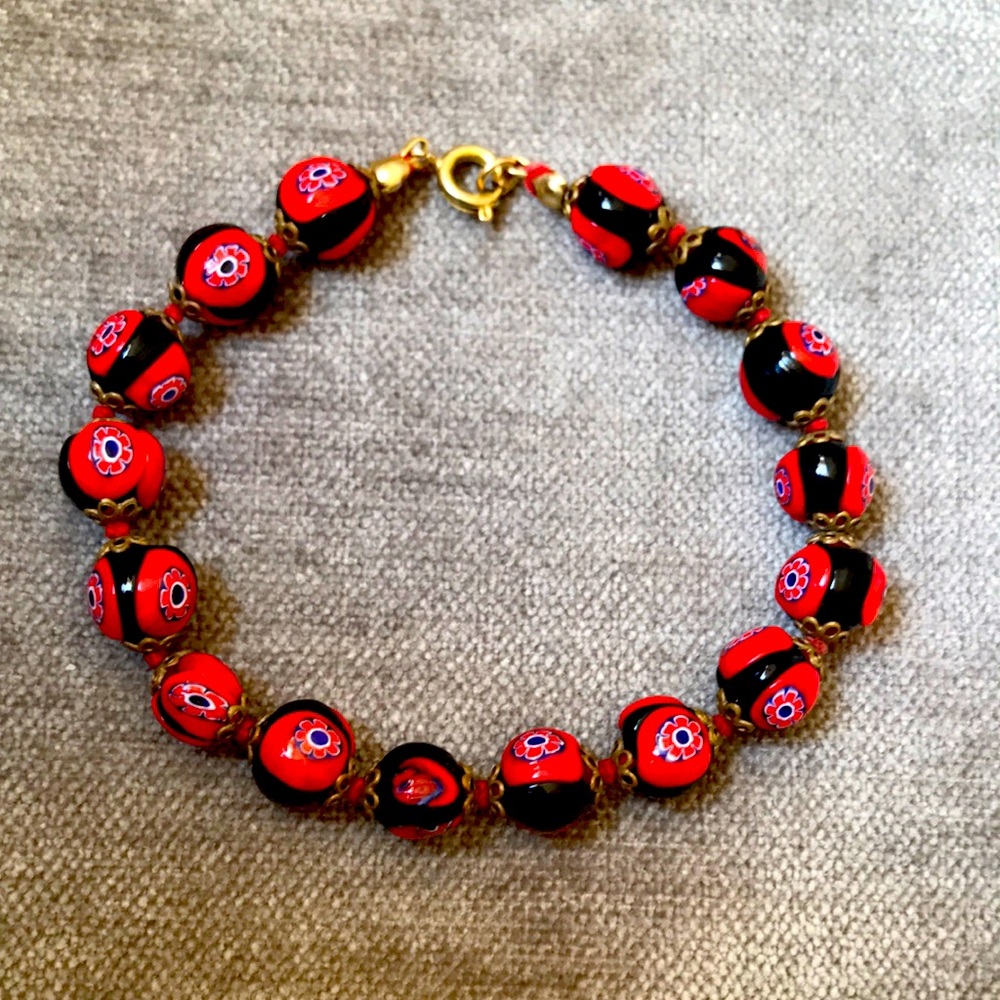 Millefiore Italian bracelet
